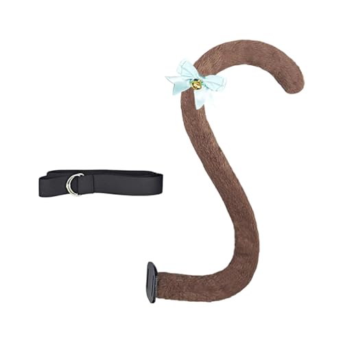 ZYKEJJDDAK Kätzchen-Cosplay-Kostüm, Tierohr-Stirnband, Schleifenschwanz für Damen, Mädchen, Halloween, Rollenspiel, Tieroutfit ZYKEJJDDAK Kätzchen-Cosplay-Kostüm, Tierohr-Stirnband, Schleifenschwanz für Damen, Mädchen, Halloween, Rollenspiel, Tieroutfit von ZYKEJJDDAK