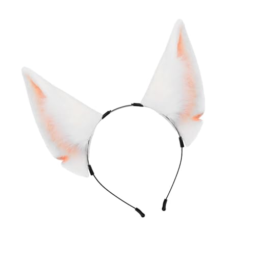 ZYKEJJDDAK Katzenohren und Wolffüchse Tierschwanz Halloween Cosplay Kostüm Kunstpelze Haarspange Kopfschmuck mit Füchsen Katzen ZYKEJJDDAK Katzenohren und Wolffüchse Tierschwanz Halloween Cosplay Kostüm Kunstpelze Haarspange Kopfschmuck mit Füchsen Katzen von ZYKEJJDDAK