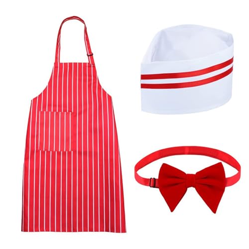 ZYKEJJDDAK Kellner-Kostüm für Erwachsene, 1950er-Jahre, Hot Dogs, Sodas Jerk, Film, Nacht, Kellnerin, Cosplay, für Zirkus-Party, Halloween, Cosplay, 3-teilig ZYKEJJDDAK Kellner-Kostüm für Erwachsene, 1950er-Jahre, Hot Dogs, Sodas Jerk, Film, Nacht, Kellnerin, Cosplay, für Zirkus-Party, Halloween, Cosplay, 3-teilig von ZYKEJJDDAK