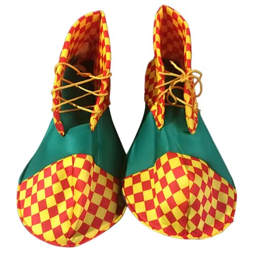 ZYKEJJDDAK Komplettes Clown-Performance-Outfit Regenbogen Haarschleife mit Zubehör für Themenveranstaltungen und Rollenspiele ZYKEJJDDAK Komplettes Clown-Performance-Outfit Regenbogen Haarschleife mit Zubehör für Themenveranstaltungen und Rollenspiele von ZYKEJJDDAK