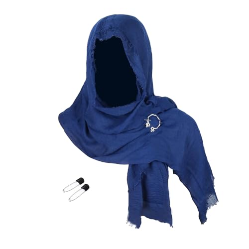 ZYKEJJDDAK Renaissance-Wikinger-Kostüm-Zubehör, mittelalterlicher Piraten-Halbschulterumhang, Schal, Halloween, Renaissancen ZYKEJJDDAK Renaissance-Wikinger-Kostüm-Zubehör, mittelalterlicher Piraten-Halbschulterumhang, Schal, Halloween, Renaissancen von ZYKEJJDDAK