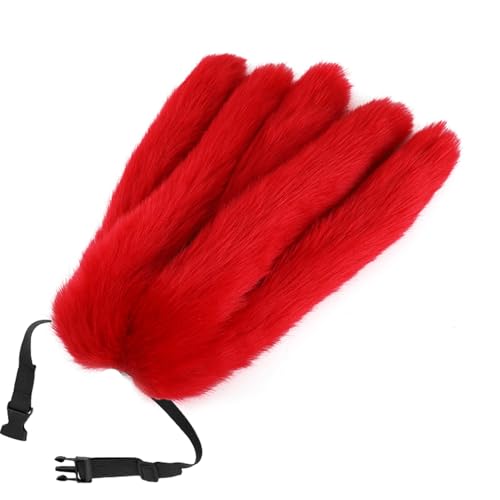ZYKEJJDDAK Weicher Tierschwanz Fuchs Schwanz Verstellbarer Gürtel Füchse Kostüm Schwanz für Cosplay Halloween Party ZYKEJJDDAK Weicher Tierschwanz Fuchs Schwanz Verstellbarer Gürtel Füchse Kostüm Schwanz für Cosplay Halloween Party von ZYKEJJDDAK