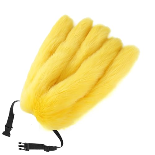 ZYKEJJDDAK Weicher Tierschwanz Fuchs Schwanz Verstellbarer Gürtel Füchse Kostüm Schwanz für Cosplay Halloween Party ZYKEJJDDAK Weicher Tierschwanz Fuchs Schwanz Verstellbarer Gürtel Füchse Kostüm Schwanz für Cosplay Halloween Party von ZYKEJJDDAK