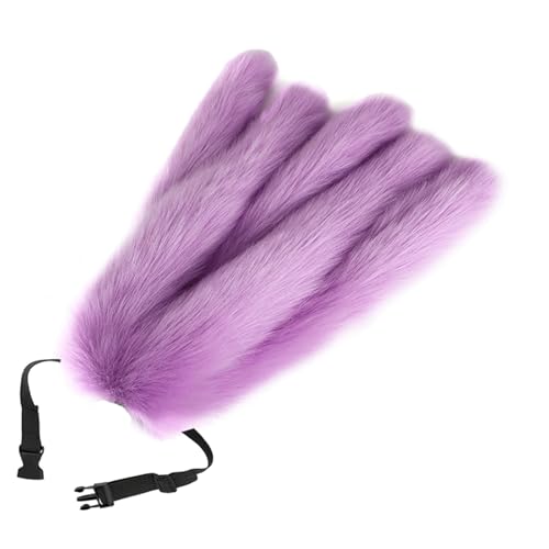 ZYKEJJDDAK Weicher Tierschwanz Fuchs Schwanz Verstellbarer Gürtel Füchse Kostüm Schwanz für Cosplay Halloween Party ZYKEJJDDAK Weicher Tierschwanz Fuchs Schwanz Verstellbarer Gürtel Füchse Kostüm Schwanz für Cosplay Halloween Party von ZYKEJJDDAK