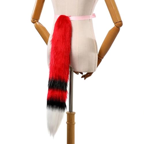 ZYKEJJDDAK Wolfsschwanz Katzen Schwanz Pelze Plüsch Füchse Schwanz Cosplays Karneval Party Weihnachten Animes Zubehör Halloween ZYKEJJDDAK Wolfsschwanz Katzen Schwanz Pelze Plüsch Füchse Schwanz Cosplays Karneval Party Weihnachten Animes Zubehör Halloween von ZYKEJJDDAK