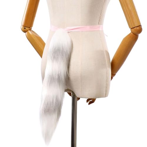 ZYKEJJDDAK Wolfsschwanz Katzen Schwanz Pelze Plüsch Füchse Schwanz Cosplays Karneval Party Weihnachten Animes Zubehör Halloween ZYKEJJDDAK Wolfsschwanz Katzen Schwanz Pelze Plüsch Füchse Schwanz Cosplays Karneval Party Weihnachten Animes Zubehör Halloween von ZYKEJJDDAK