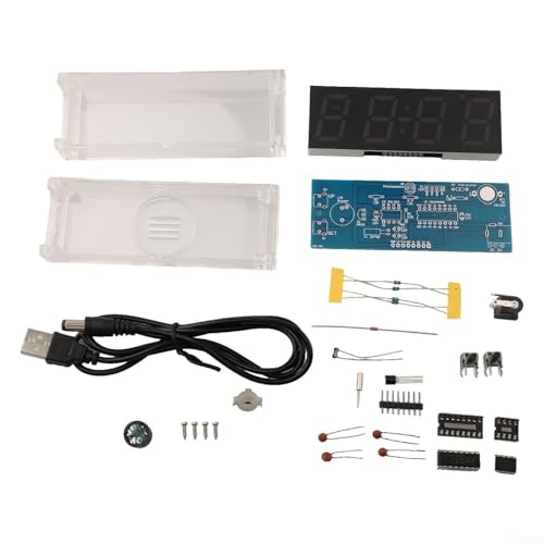 DIY-Projekt: Erstellen Sie eine einzigartige Elektronik mit dieser interaktiven LED-Moduluhr und Sensor (mehrfarbig) von ZYNCUE