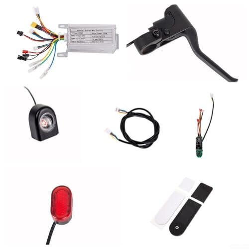 Scooter Controller Armaturenbrett Set 36V 350W mit Sicherheitsfunktionen und benutzerfreundlichem Design (F) von ZYWUOY