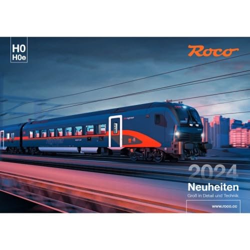 80724 Neuheitenkatalog H0/H0e 2024 von Roco