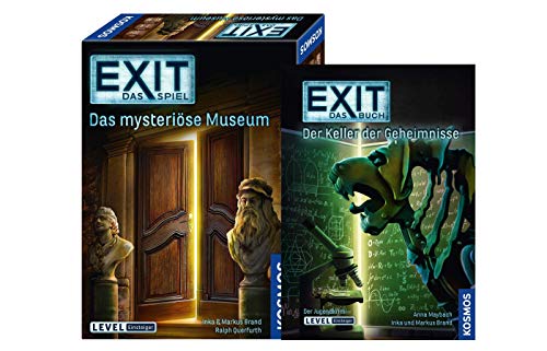 EXIT Kosmos 694227 Spiel: Das mysteriöse Museum Buch: Der Keller der Geheimnisse (Level Einsteiger) von EXIT TOYS