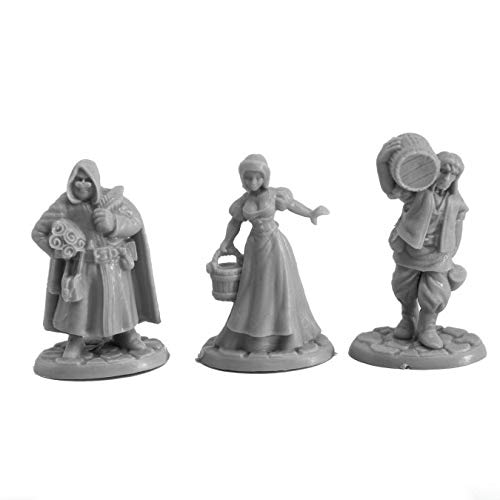 Pechetruite 1 x Townsfolk Farmhand Cartographer - Reaper Bones Miniature zum Rollenspiel Kriegsspiel - 77737 von ZYZYZK