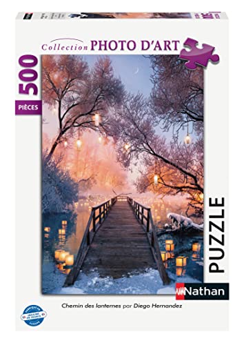 ZYZYZK 4005556872824 500 pièces-Chemin des lanternes/Diego Hernandez Puzzle für Erwachsene von ZYZYZK