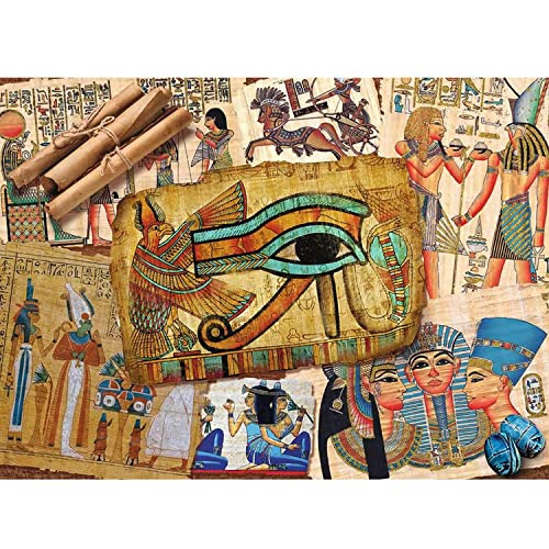 Nathan Puzzle 1000 Teile – Die Papyrus des Alten Ägypten – Erwachsene und Kinder ab 14 Jahren – Premium-Puzzle – Fotokollektion Art – 87326 von NATHAN