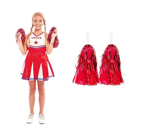 ZZ DISFRAZZES Cheerleader-Kostüm für Mädchen, Cheerleader-Kostüm mit Zubehör für Karneval (10-12 Jahre) von ZZ DISFRAZZES