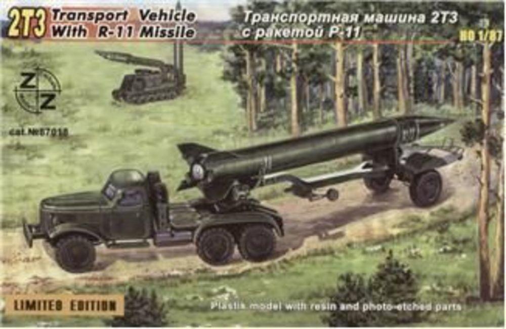 2TZ Soviet transport vehicle w. R-11 von ZZ Modell