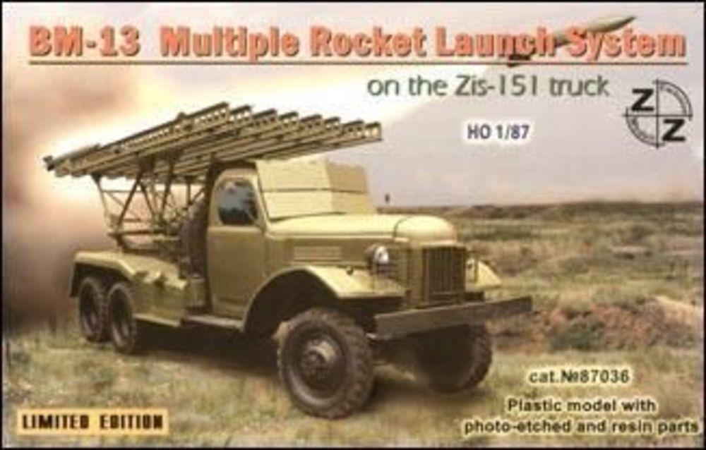 BM-13 Soviet rocket launch s. on ZiL-151 von ZZ Modell