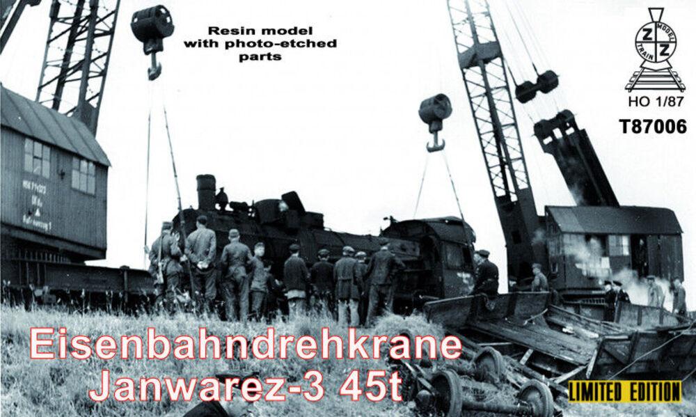 Eisenbahndrehkrane Janwarez-3 45t von ZZ Modell