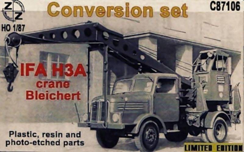 IFA H3A Crane Bleichert,Conversion Set von ZZ Modell