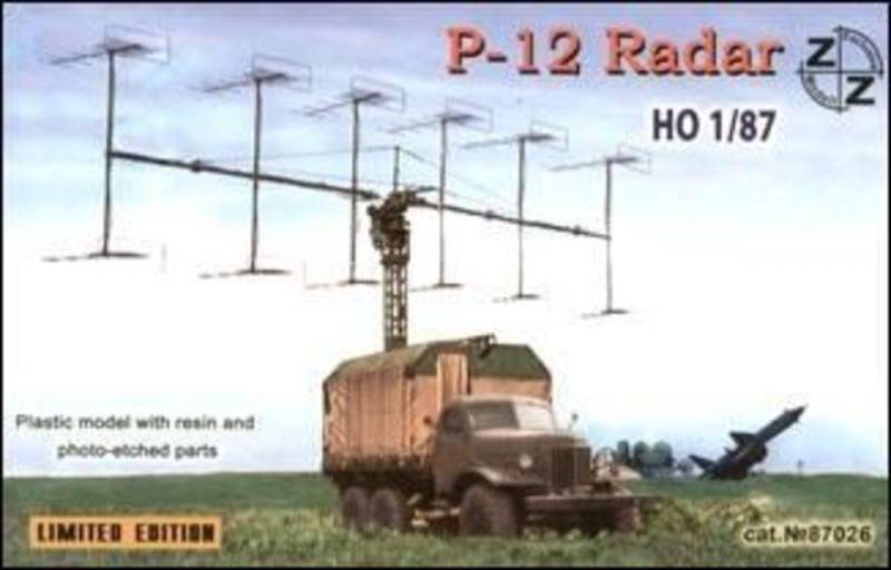 P-12 Soviet radar vehicle von ZZ Modell