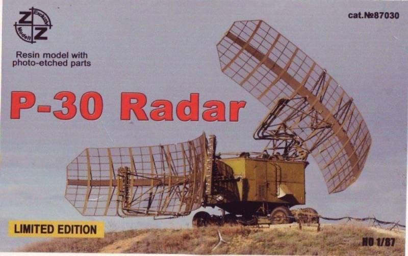 P-30 Soviet radar vehicle von ZZ Modell