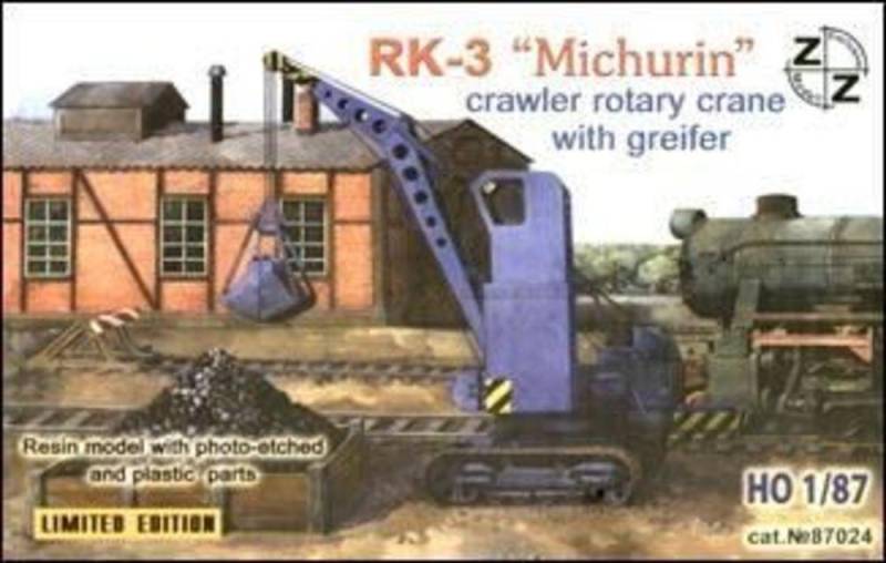 PK-3 Michurin crawler rotary crane von ZZ Modell