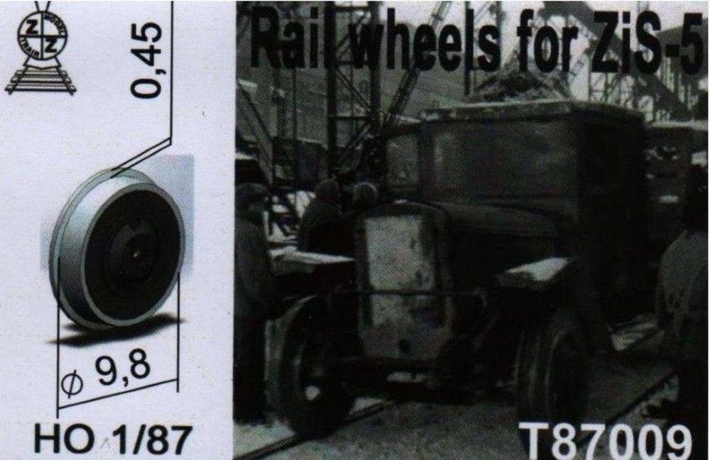 Rail wheels for ZiS-5 von ZZ Modell