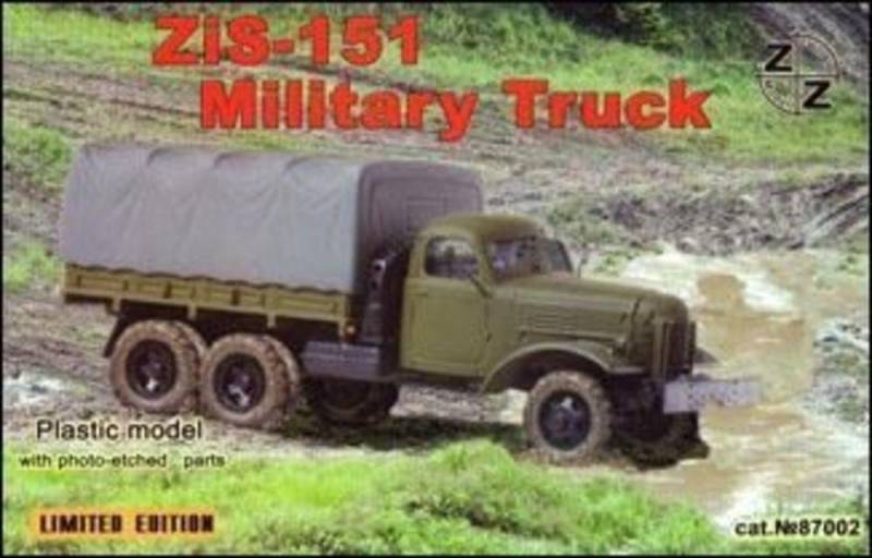 Zis-151 military truck von ZZ Modell