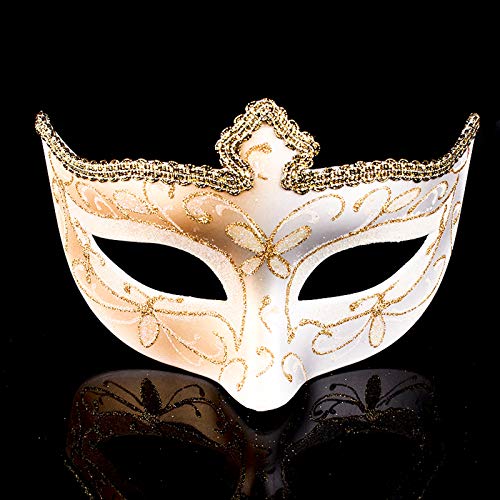 ZZSEAI Karneval Maske,Karneval Masken MäNner Augenmaske Masken Selber Machen Venezianische-Masken Halloween Prom Kostüm Party für Karneval Abendkleid Tanz Ball Party von ZZSEAI