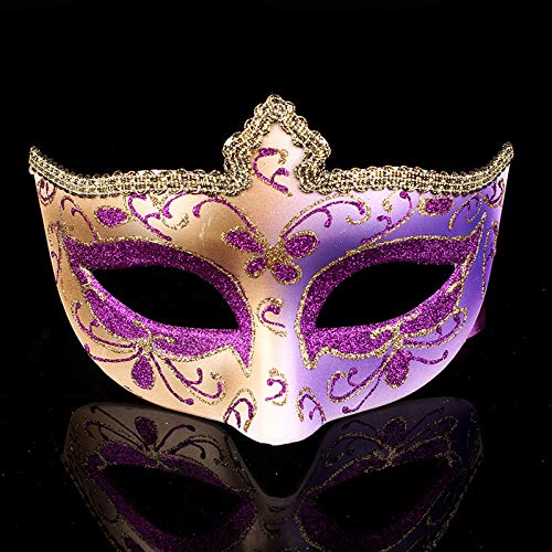 ZZSEAI Karneval Maske,Spitze Maske Damen Maskenball Masken Halloween Masken Masken Zum Bemalen Maskenball Maske MäNner für Karneval Abendkleid Tanz Ball Party von ZZSEAI