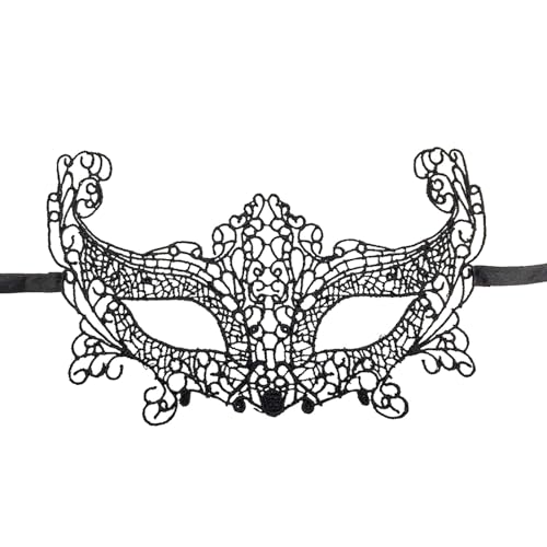 ZZSEAI Karneval Maske,Venezianische Maske Herren Maskenball Masken Masken Selber Machen Kinder Katze Maske Masquerade Mask Women für Karneval Abendkleid Tanz Ball Party von ZZSEAI