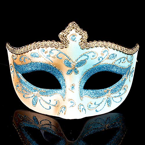 ZZSEAI Maske,Venezianische Maske Herren Maskenball Masken Männer und Damen Spitze Maske Maske Gesicht Verkleidung Masquerade Mask Women Cosplay Kostüm Party Requisiten von ZZSEAI