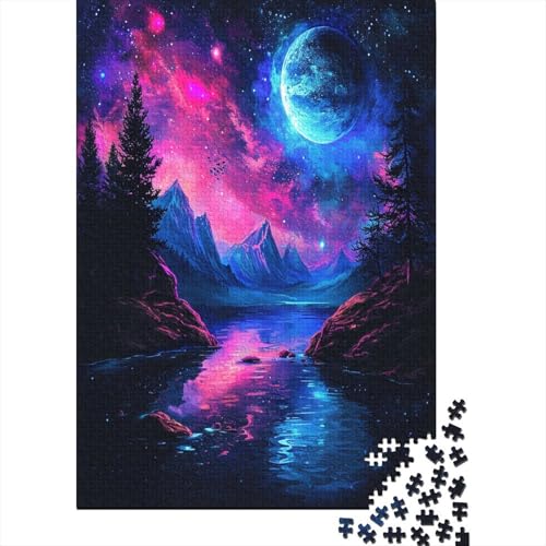 Blauer Planet Puzzlespiel 1000 Teile Für Erwachsene, Einzigartige Kunstwerke Und Vorlage - Geburtstagsgeschenk - Spaßige Puzzles Mit Überraschung Von Puzzle in A Bag Puzzel 1000pcs (75x50cm) von ZZVRMCYLD