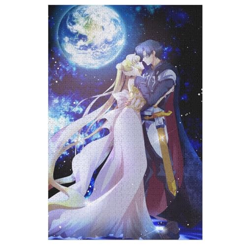 Holz- 75x50-Puzzle 1000 Stück Anime Sailor Moon Poster Kinderspielzeug Dekompression Spiel von ZZZANA