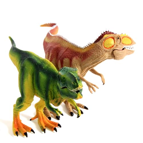 Zanimo & co - Dinosaurier mit beweglichem Kiefer - 033250 - Zufälliges Modell - Kunststoff - Zum Sammeln - Kinderspielzeug - Realistisch - Miniatur - Tierassortiment - Ab 3 Jahren von Zanimo & co