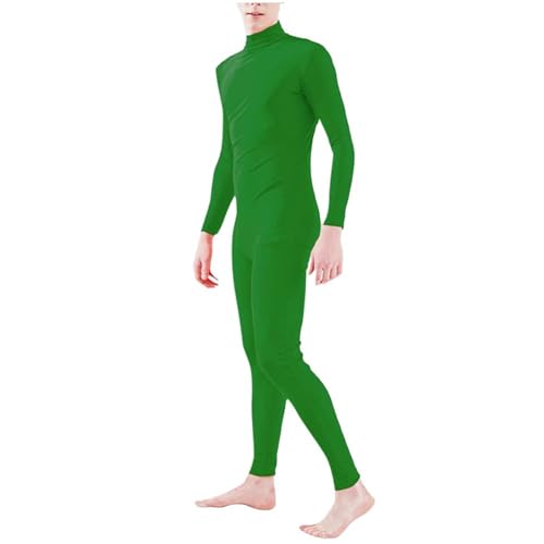 Zannycn Faschingskostüme Herren, Ganzkörperanzug Damen Herren Unsichtbarer Ganzkörper Kostüm Jumpsuit Unisex Zentai Suit Bodysuit Tight Faschingskostüme Einteilige Cosplay Overall Karneval Kostüm von Zannycn