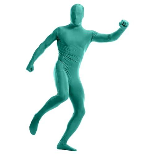 Zannycn Ganzkörperanzug Damen, Ganzkörperanzug Damen Herren Tight Ganzkörper Kostüm Faschingskostüme Unsichtbarer Zentai Suit Bodysuit Cosplay Jumpsuit Einteilige Unisex Overall Karneval Kostüm von Zannycn