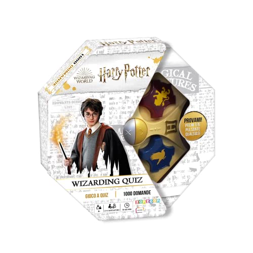 Asmodee - Wizarding Quiz - Elektronisches Quizspiel am Harry Potter Universum - Italienische Sprache von Zanzoon