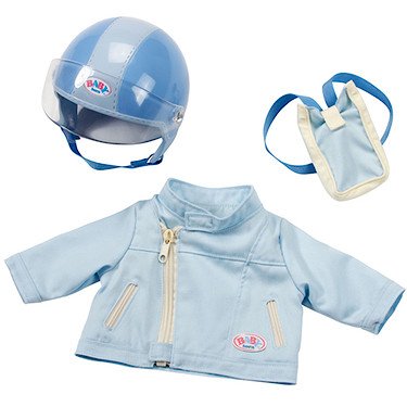 BABY born City Scooter Outfit Blau [UK Import] von Zapf Creation