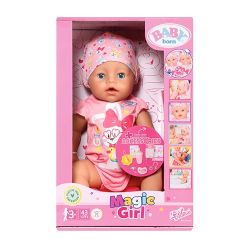 Zapf Baby Born Babypuppe Magic 43 cm von Zapf Creation