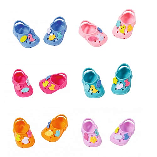 Zapf Creation 824597 Schuhe für Babys mit lustigen Pins (zufällige Farbe) von BABY Born