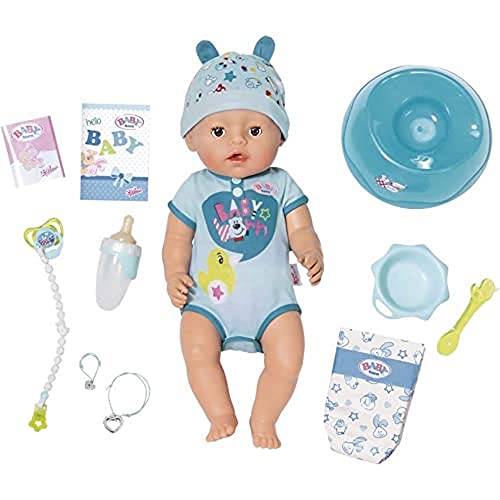 Zapf Creation 825969- Baby geboren interaktiv Junge Puppe von Zapf Creation