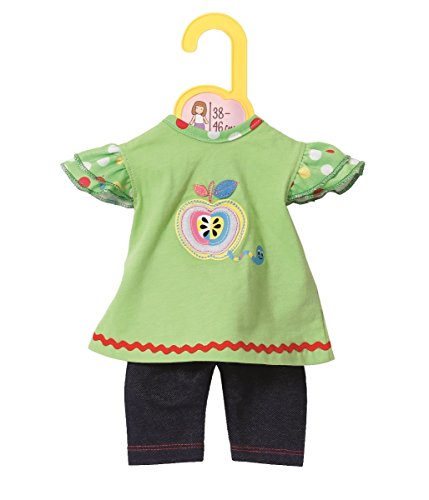 Zapf Creation 870068 Dolly Moda Shirt mit Leggings, Puppenkleidung 39-46 cm von Zapf