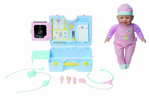 Zapf Creation 903094 - Chou chou Puppe + Super Doktor-Center von Zapf Creation