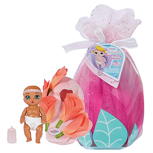 Zapf Creation 904251 BABY born Surprise 4 Garden Sammelfigur inkl. Kokon, Windel, Fläschchen, Geburtszertifikat und Übersicht über die Babys- Charakter nicht frei wählbar. Überraschungspacks von Zapf Creation