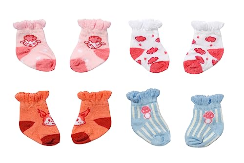 Baby Annabell Socken 709627 - Für Puppen bis 43 cm - Enthält 2 Paar Socken aus dem Sortiment - Puppe Nicht enthalten - Geeignet für Kinder ab 3 Jahren von Baby Annabell