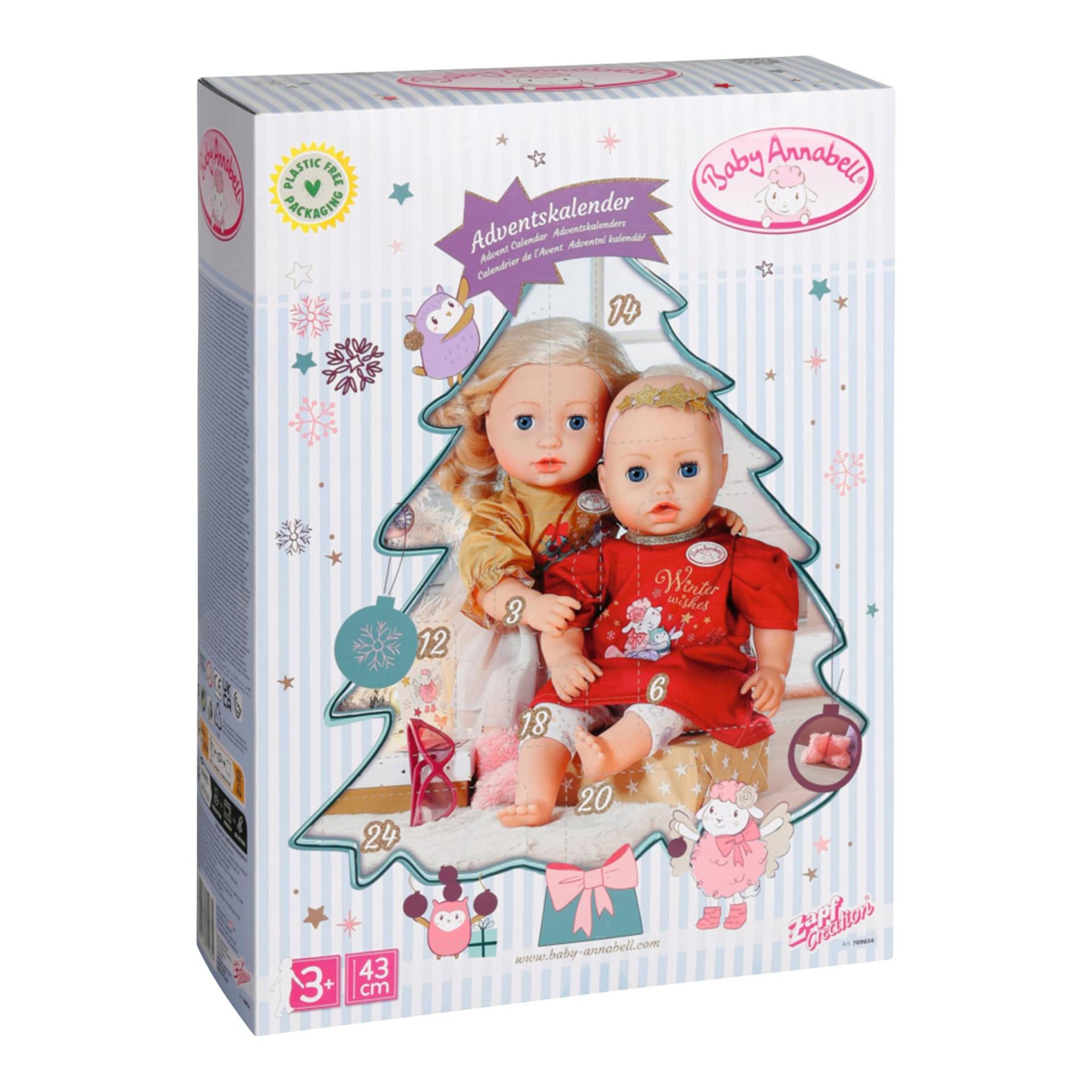 Zapf Creation Baby Annabell Adventskalender Baby Annabell von Zapf Creation