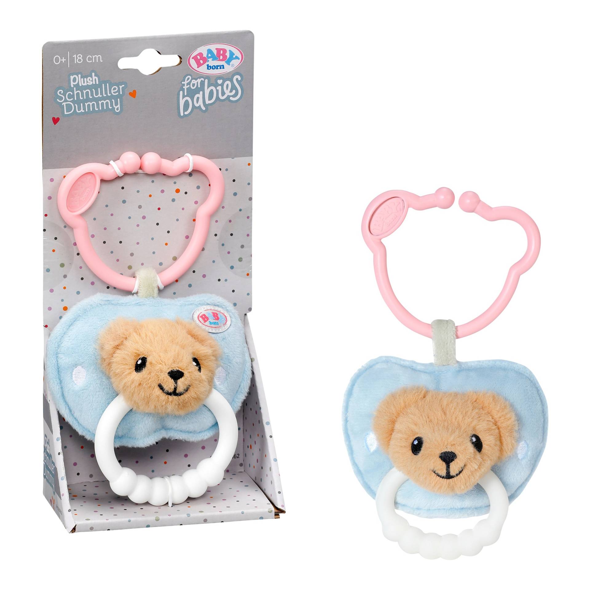 Zapf Creation Baby Born Anhänger Plüsch Schnuller for babies Zapf Creation Baby Born Anhänger Plüsch Schnuller for babies von Zapf Creation