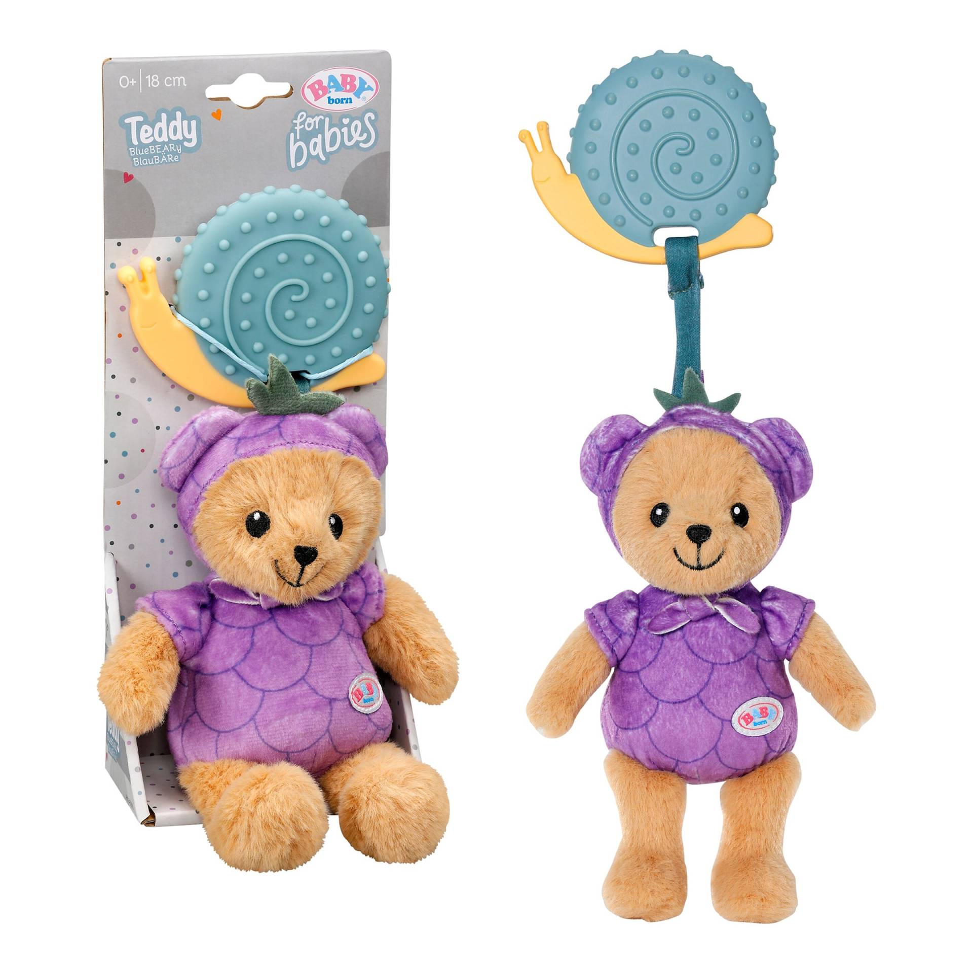 Zapf Creation Baby Born Kuscheltier Teddy BlauBÄRe for babies 18cm Zapf Creation Baby Born Kuscheltier Teddy BlauBÄRe for babies 18cm von Zapf Creation