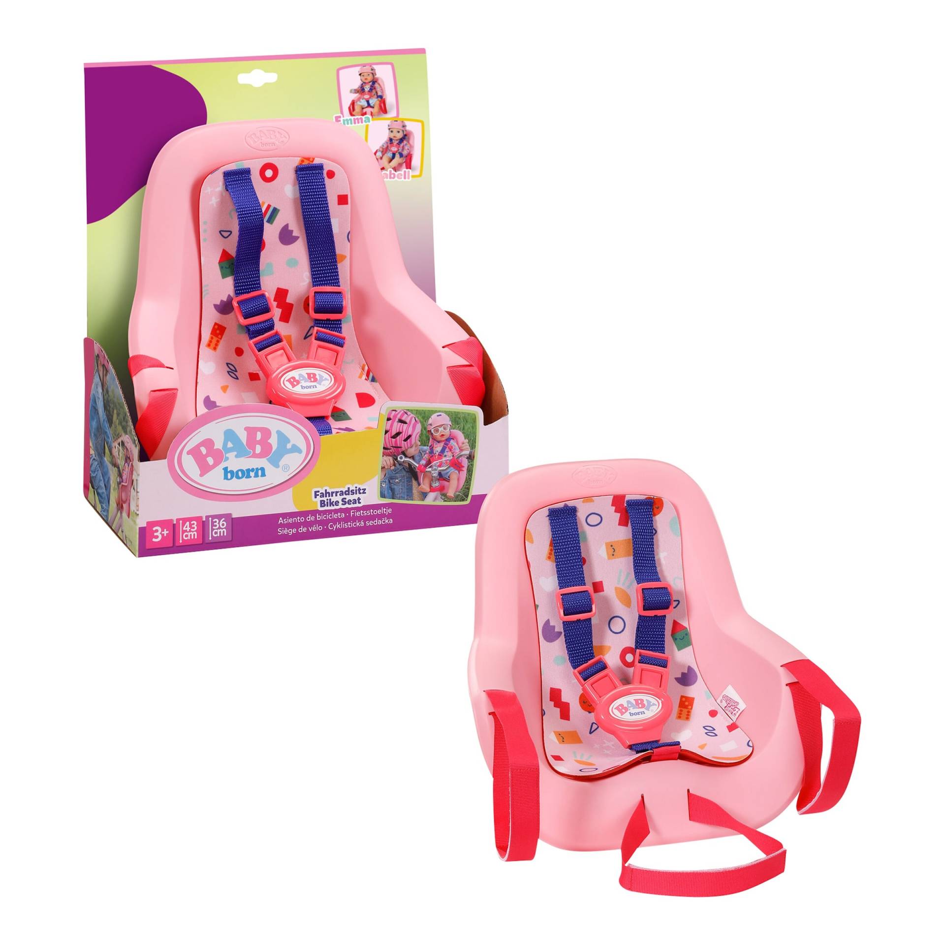 Zapf Creation Baby Born Puppen Fahrradsitz Zapf Creation Baby Born Puppen Fahrradsitz von Zapf Creation