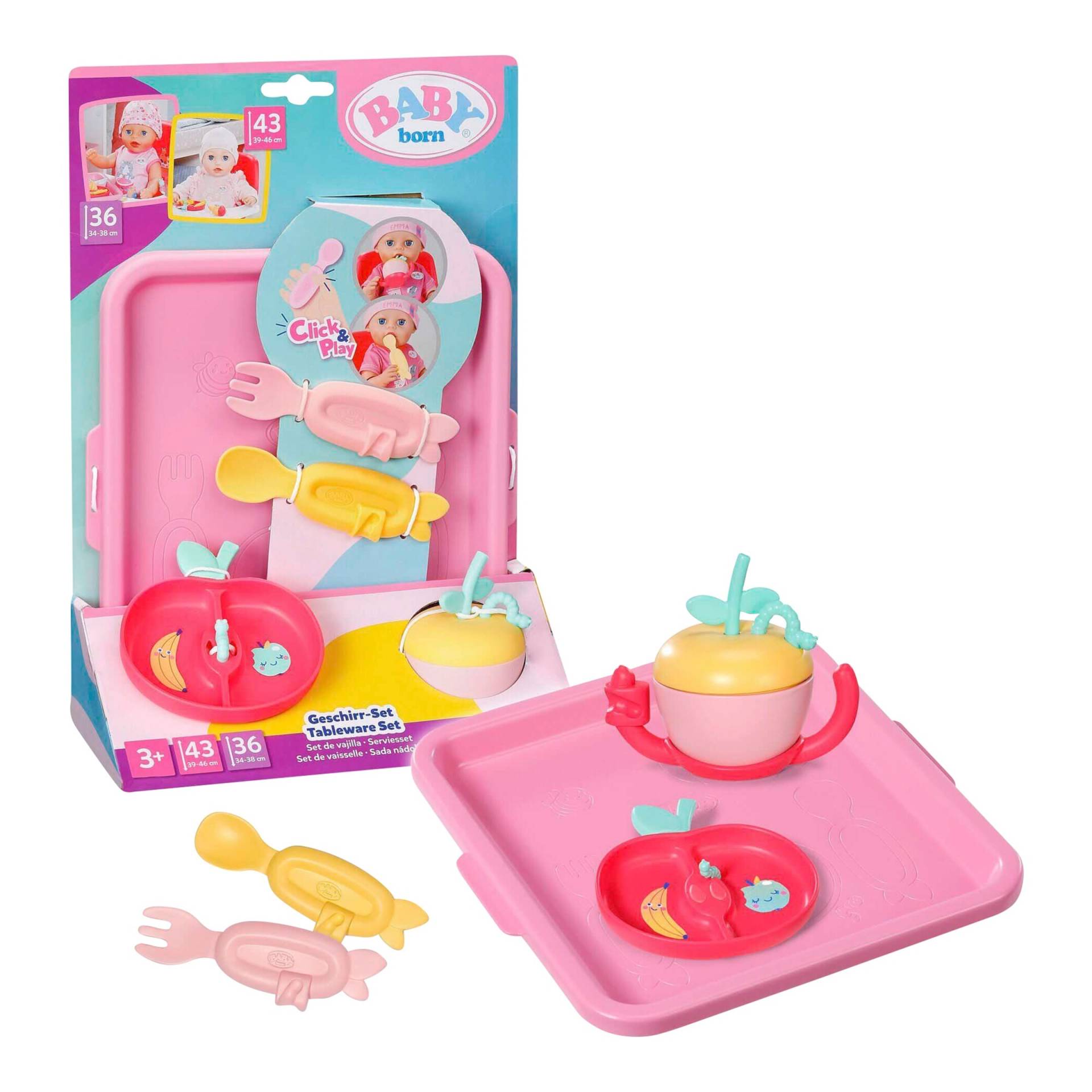 Zapf Creation Baby Born Puppen Geschirrset Zapf Creation Baby Born Puppen Geschirrset von Zapf Creation